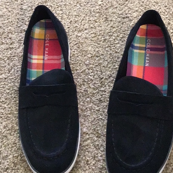 Cole Haan Women's Black Loafers - Picture 2 of 6